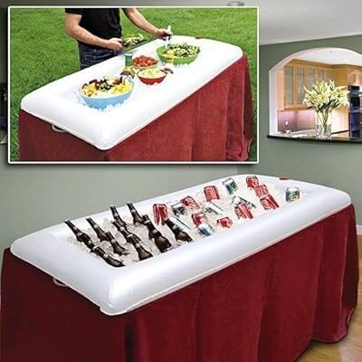 Inflatable Serving Bar Salad Buffet Ice Cooler Picnic Drink Table Party Camping