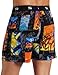 Stacy Adams Men's Regular Geometric Boxer Short