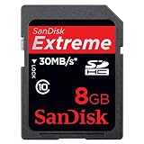Sandisk 8GB Extreme SDHC Card-Class 10  (SDSDX3-008G-A31)