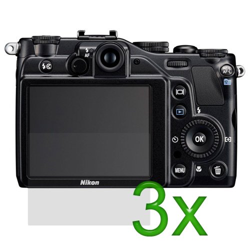 GTMax 3 x Premium Clear LCD Screen Protector guard for Nikon Coolpix P7000 Digital Camera GTMax 3 x Premium Clear LCD Screen Protector guard for Nikon Coolpix P7000 Digital Camera