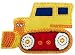 Freckles Construction Bulldozer Shaped Wool Rug Bulldozer Shaped Wool Rug