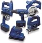 Delta CL180WWK 18 Volt Cordless Woodworkers Six Pack Kit
