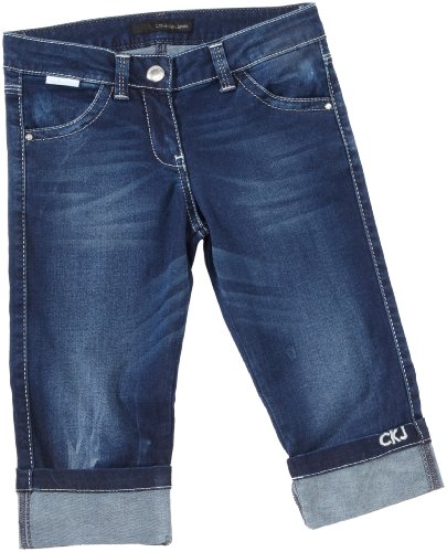 Calvin Klein Jeans CGB889 EJ1L6 M�dchen Jeanshosen Capri & 7 8