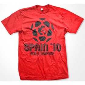 Spain 2010 World Champions International Soccer T-shirt, Espana Soccer Mens T-shirt, Old School Tattoo Style Design