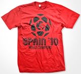 Spain 2010 World Champions International Soccer T-shirt, Espana Soccer Mens T-shirt, Old School Tattoo Style Design