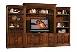 Sligh Northport TV Console and Deck w Bookcases