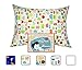 Little Sleepy Head Youth Pillow Case - 100% Made Cotton & Hypoallergenic Pillow Case - Snug Fit Envelope Pillowcase Enclosure - Youth Pillow 16x22 Size - (Purses) Design Travel Pillow Cover