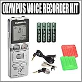 Olympus VN-5000 Digital Voice Recorder + Accessory Kit