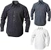 Nadelstreifen Business Oberhemd Langarm von New Wave ( Schweden ) in drei tollen Farben und den Grössen S, M, L, XL und XXL