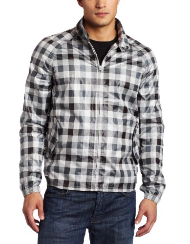 French Connection Mens Lumber Plaid Jacket