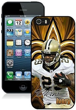 NFL New Orleans Saints Chris Ivory iphone 5 5S phone cases Gift Holiday Christmas GiftsTLWK936466