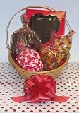 Review Scott's Cakes  / Scott's Cakes Large Valentine Surprise Valentine Basket Handle Heart Wrapping