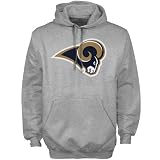 NFL Reebok St. Louis Rams Ash Logo Premier Hoody Sweatshirt (Medium)