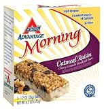 Atkins - Adv Morning Oatmeal Raisin Bar, 5 bars