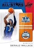 2010-11 Panini Season Update All-Stars Gerald Wallace Charlotte Bobcats #12 Basketball Card