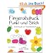 Fingerabdruck Punkt und Strich: Zeichenspa� auf Fingerabdr�cken