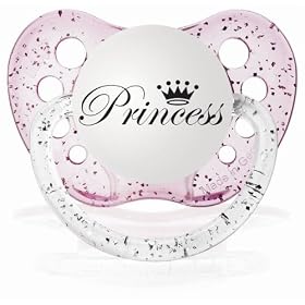 Personalized Pacifier - Princess - Pink