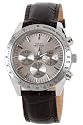 GUESS Brown Leather Strap Watch