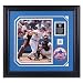 Carlos Beltran New York Mets Framed 11x14 Photograph with 2006 Road Jersey, Patch & Plate