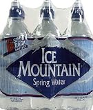 Nestle Waters No. America 101524 "Ice Mountain" Bottled Water 24oz(pack of 4)
