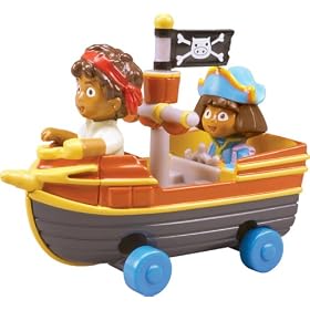 Dora and Diego Take Along Pirate Ship by Learning Curve by Take Along Nickelodeon
