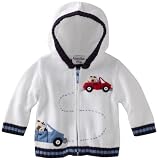 Kitestrings Baby-Boys Newborn Cotton Zip Front Hooded Sweater
