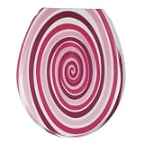 Wenko 17433100 WC-Sitz Change Circles - rostfreie Edelstahlbefestigung, Duroplast, pinkvon "Wenko"