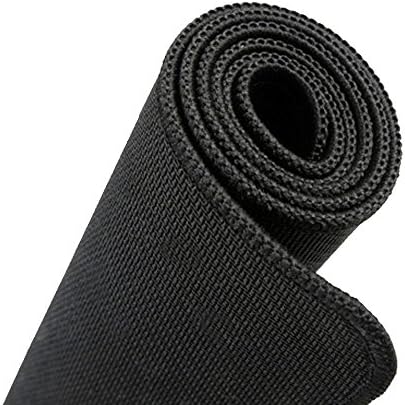 NOVITIME 23''x12'' Big Functional Non-slip Rubber Base Red Edge Official Big Mouse Pad Game Mouse Pad Extended Edition Cloth Gaming Mouse Mat ,Great Mouse Pad for Office, Home ,School (black)