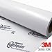 3in x 5in (SAMPLE SIZE) 3M SATIN White S10 Scotchprint Car Wrap Vinyl Film 1080 Series