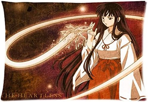 easyLife Pillow Case Hot Sale 2015 New Japanese Anime Inuyasha Protagonist Kikyou High-Quality Printing Pictures