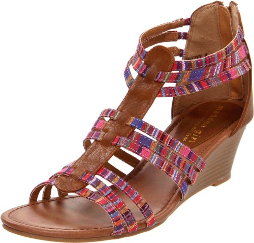 Madden Girl Women's Bizzyy T-Strap Sandal