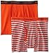 Calvin Klein Boy's 2 Pack Stripe and Solid Boxer Briefs