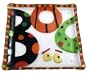 Halloween Boo Glass Fusion Plate by Lori Siebert