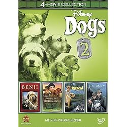 Disney 4-Movie Collection: Dogs 2 (Journey Natty Gan /Rascal / Benji  the Hunted / Where the Red Fern Grows)