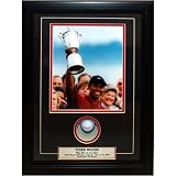 Tiger Woods Unsigned 8x10 & Golf Ball Shadowbox