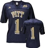 adidas - Pittsburgh Panthers -No. 1- Navy Replica Football Jersey