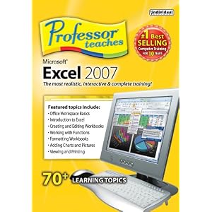 Professor Teaches Excel 2007 [Download] by Individual Software Digital Software