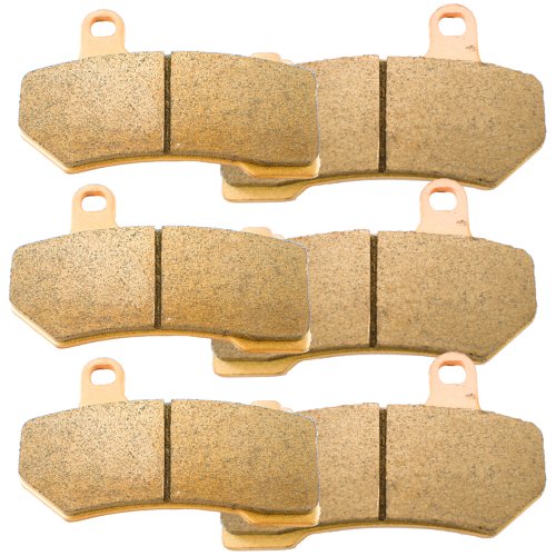 Front and Rear Sintered Brake Pads replacement for Harley Davidson FLHTCU Ultra Glide Classic Electra Glide 2008-2020