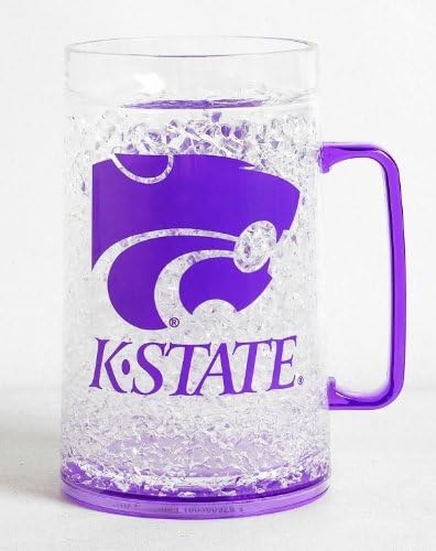 Kansas State Wildcats Crystal Freezer Mug Monster Size Combines State-Of-The-Art Refreezability