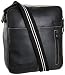 StorkSak Jamie Messenger Diaper Bag,Black,one size