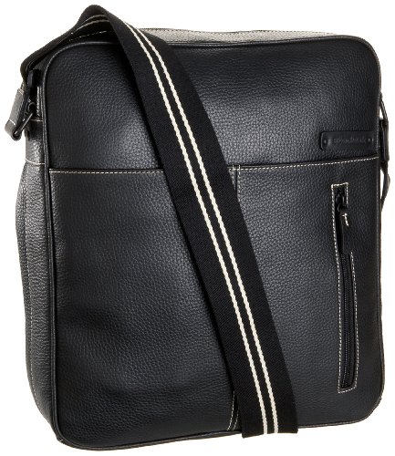 StorkSak Jamie Messenger Diaper Bag,Black,one  size