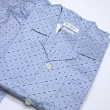 【Ｍサイズ】「合いもの　春〜初夏／秋」西川の紳士長袖パジャマ　前開き (5110) 秋