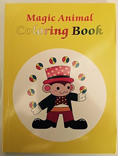 Magician's Magic Animal Coloring Book (Trick for kids)