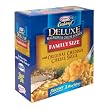 Kraft Deluxe Original Cheddar Family Size Macaroni & Cheese Dinner, 28-Ounce Boxes (Pack of 3)
