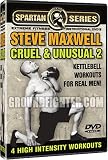 Cruel & Unusal 2 Kettlebell Workouts For Real Men, Kettlebell Lifting Instructional DVD Series With Steve Maxwell - 4 Intense Workouts