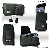 Horizontal/Vertical BLACK Premium Pouch Size A Universal Samsung, LG, Nokia, Motorola, Nextel, Kyoce