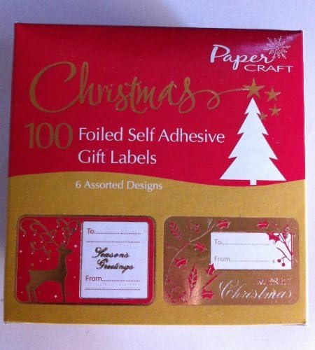 Pack of 100 Make Your Own Christmas Foil Paper Chains