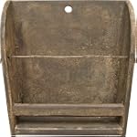 Magazine Rack - Aged Distressed Wood - Country Rustic Primitive Holder