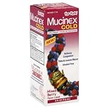 Mucinex For Kids! Cold, Mixed Berry Flavor Liquid, 4 oz.