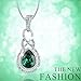 Osiana White Gold Plated Fashion Pendant Necklace Crystal From Swarovski Elements 18